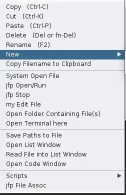 Right-click context menu in JFileProcessor