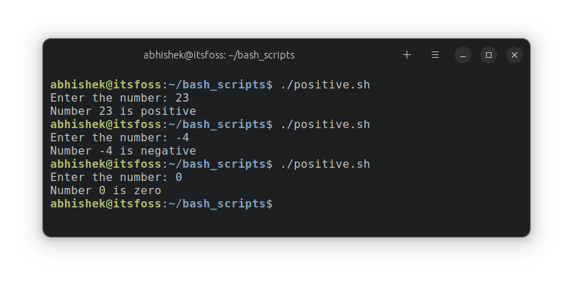 Running a script with bash elif statement