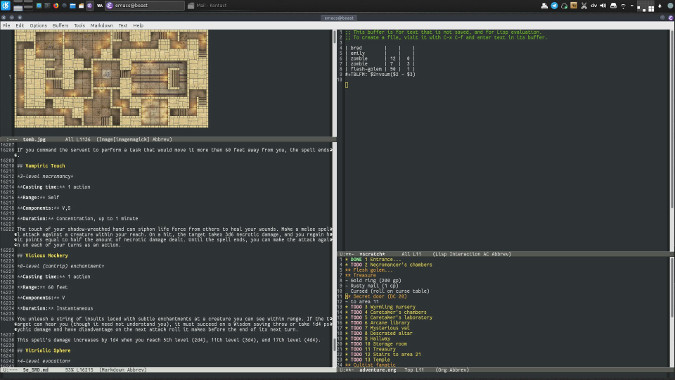 Emacs rpg